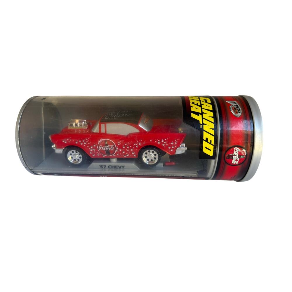 Coca-Cola ’57 Chevy Canned Heat Tyco R/C Car – Mattel Wheels 49 MHz